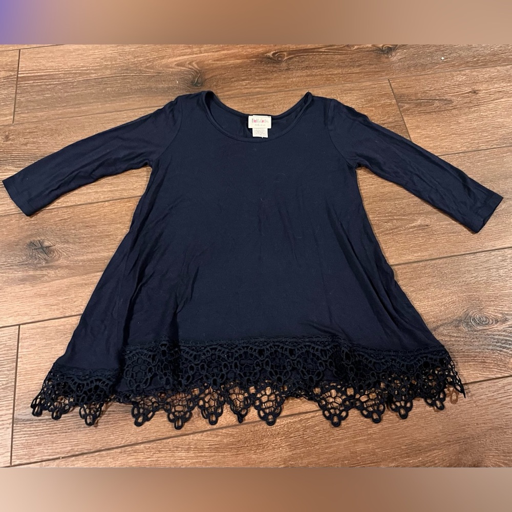 Rolla Coster Long Sleeve Lace Hem Top Size 10